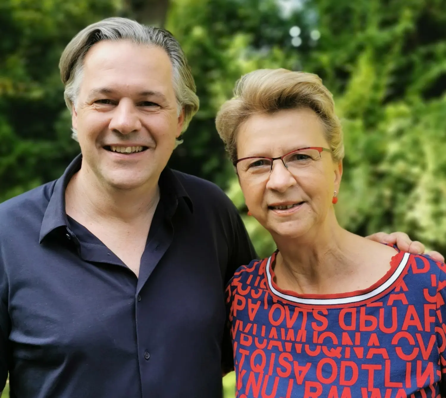 Man und frau von Heilpraktikerin für Psychotherapie